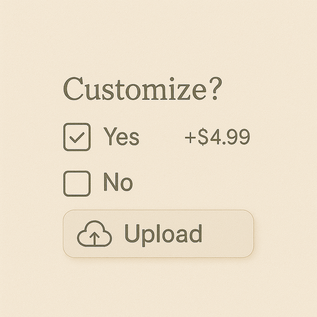 Add a field for optional pricing (add-on pricing)
