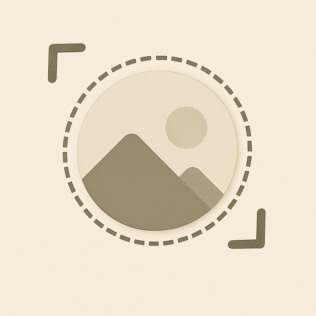 Apply a circle crop to an uploaded image