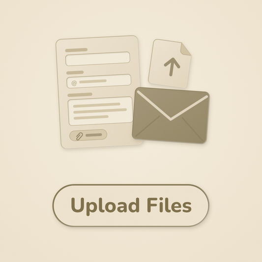 Use Uploadly on a contact form